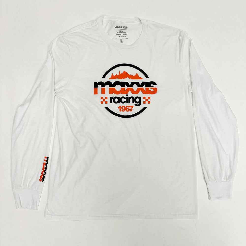 Maxxis Retro L/S T-Shirt - White