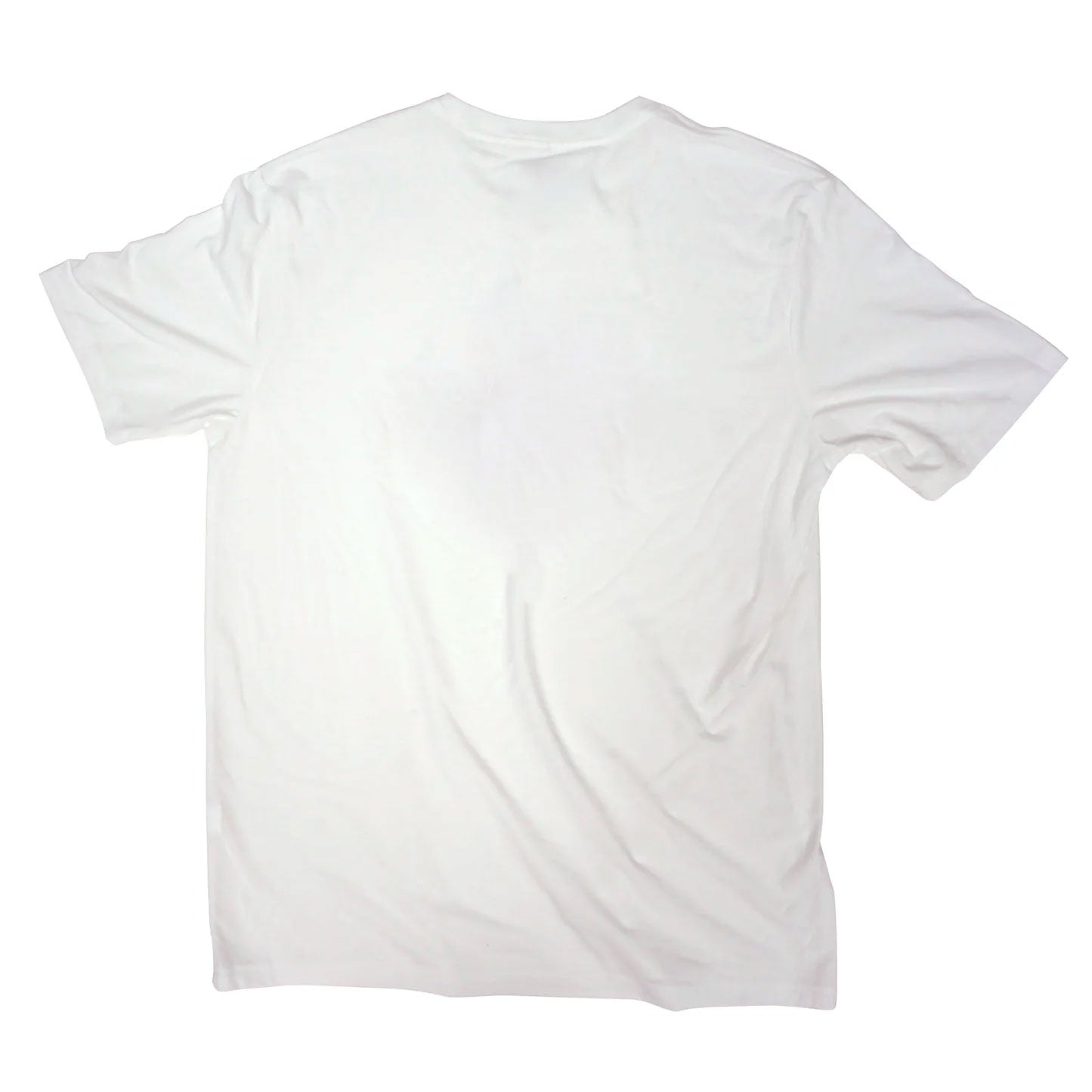 white motif t shirt
