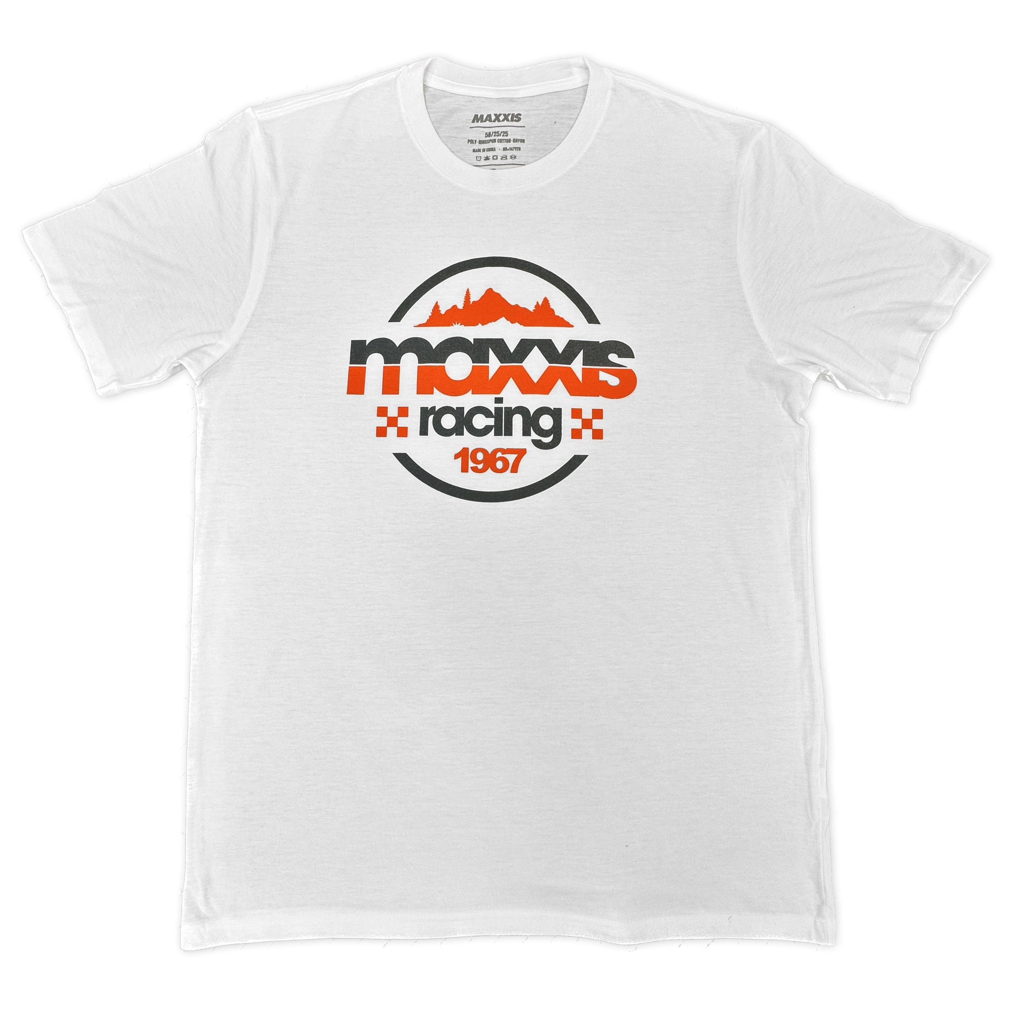 Retro Tee White – Maxxis Tires USA Shop Tires