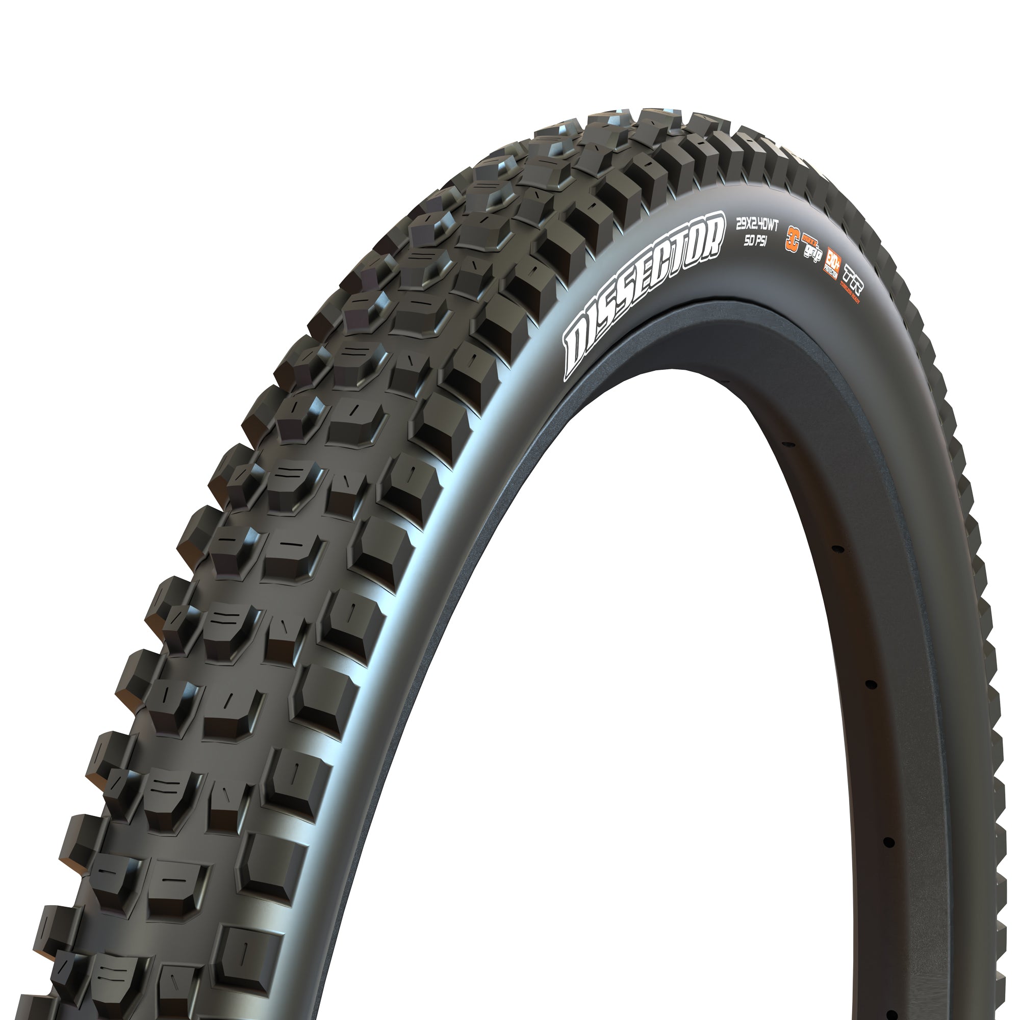 MTB タイヤ MAXXIS DISSECTOR 29×2.6 2本 Maxxis Dissector, 29 x 2.4 WT EXO/TR, Dual Compound Mountain