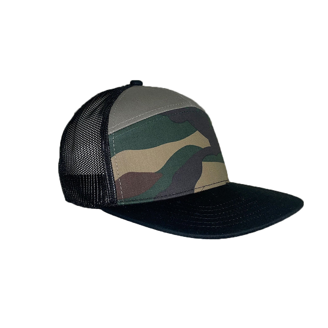 
                  
                    Camo (Power M) 7-Panel-Cap
                  
                